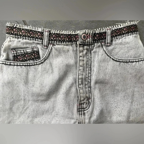 Very Rare vintage Major Damage denim skirt. - Picture 6 of 7